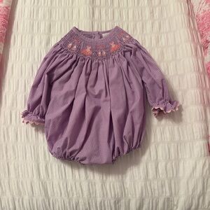 Prettiest Purple & Pink Ballerina Smock 🩰